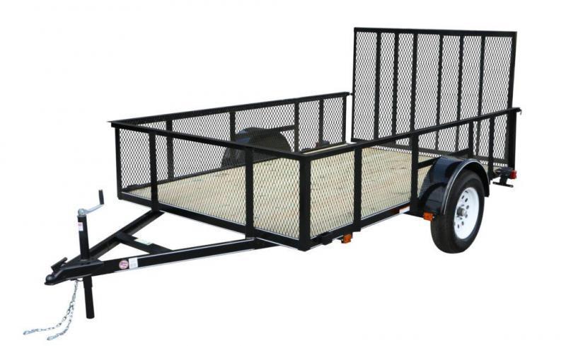 2023 Carry-On 6'X10' With 16" High Mesh Sides & Ramp Utility Trailer - 2,990 GVWR