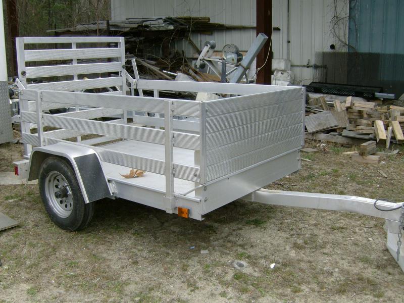 2024 ALUMA 4'X6' ALUMINUM UTILITY TRAILER 