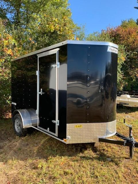 2024 Haulmark Passport Dlx. 6'X10' Enclosed Cargo Trailer Black W/Ramp