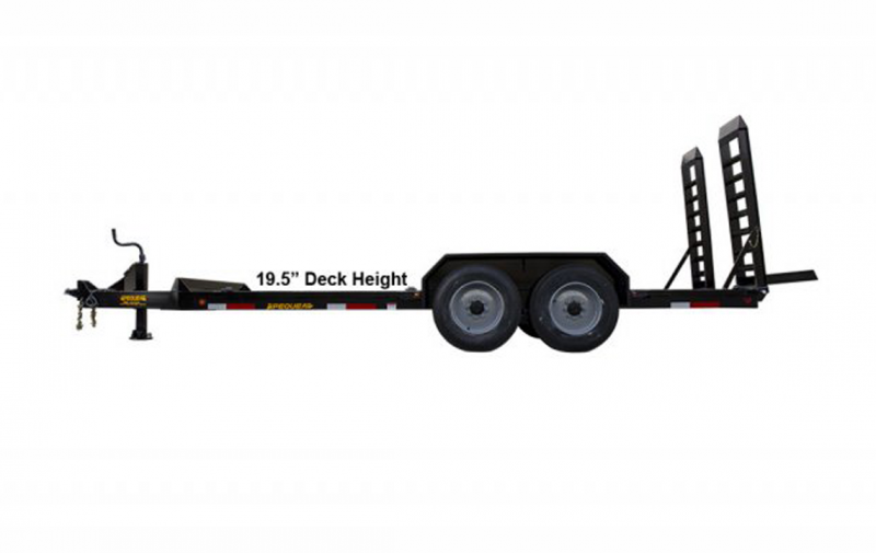 2023 Pequea 6'9"X18' - 14K GVWR Equipment Trailer 