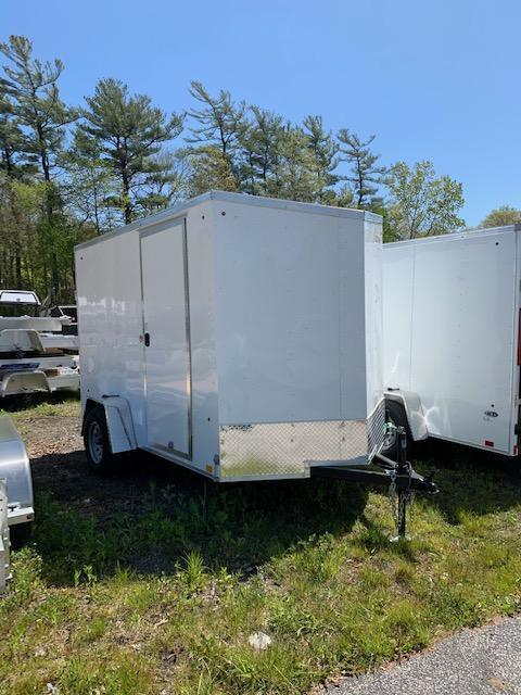 2021 Look Trailers 6X10 Enclosed Cargo Trailer w/ BARN DOORS - White 2021 Look Trailers 6X10 Enclosed Cargo Trailer w/ BARN DOORS - White
