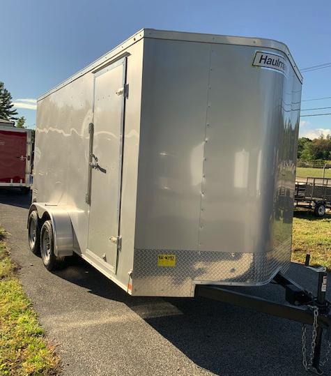 2024 Haulmark Passport 7'X14' Enclosed Cargo Trailer Silver - W/Ramp