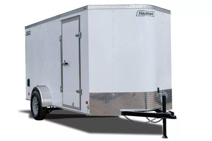 2026 Haulmark Passport 6'X12' Enclosed Cargo Trailer White W/Ramp