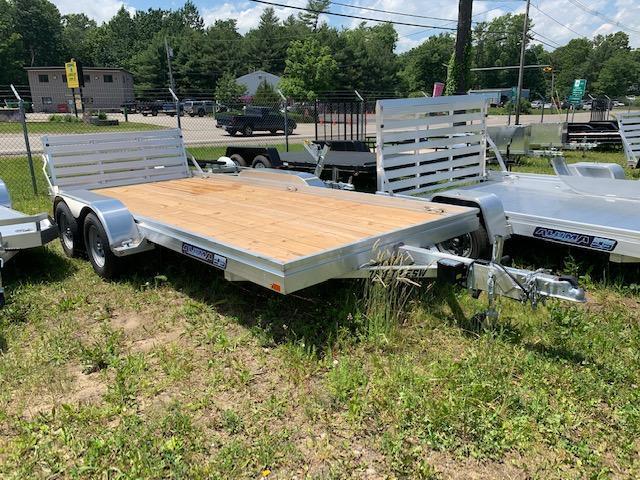 2023 Aluma 6'5"X16' Aluminum Utility Trailer w/ Wood Deck