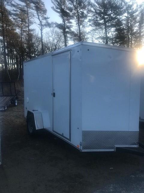 2021 Look Trailers 6X12 Enclosed Cargo Trailer w/ RAMP - WHITE 2021 Look Trailers 6X12 Enclosed Cargo Trailer w/ RAMP - WHITE