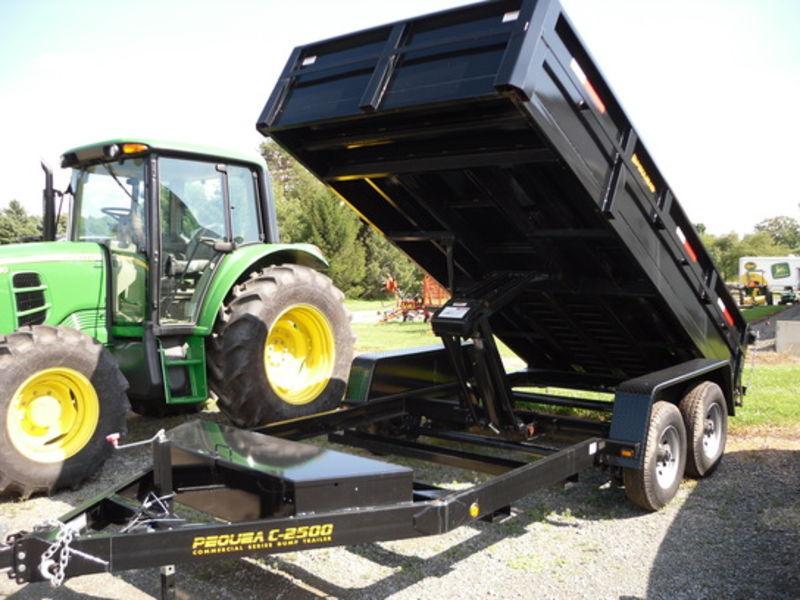 2022 Pequea C2500 7' X 14' Dump Trailer 2022 Pequea C2500 7' X 14' Dump Trailer