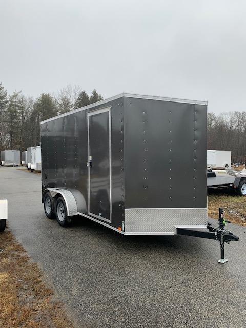 2021 Look 7X14 Cargo Deluxe Cargo / Enclosed Trailer w/ RAMP - Charcoal 2021 Look 7X14 Cargo Deluxe Cargo / Enclosed Trailer w/ RAMP - Charcoal