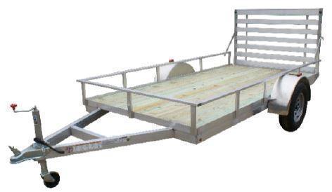 2023 Mission 6'8"X10' Aluminum Utility Trailer 2023 Mission 6'8"X10' Aluminum Utility Trailer