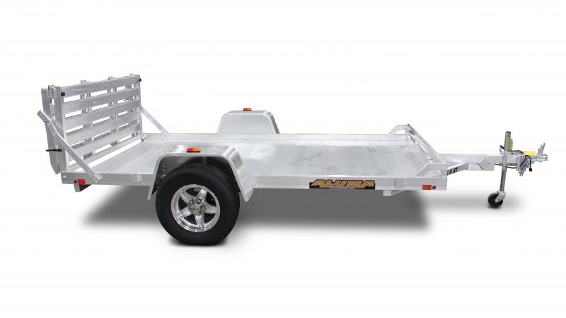2026 ALUMA 6810 ALUMINUM UTILITY TRAILER WITH BI-FOLD RAMP