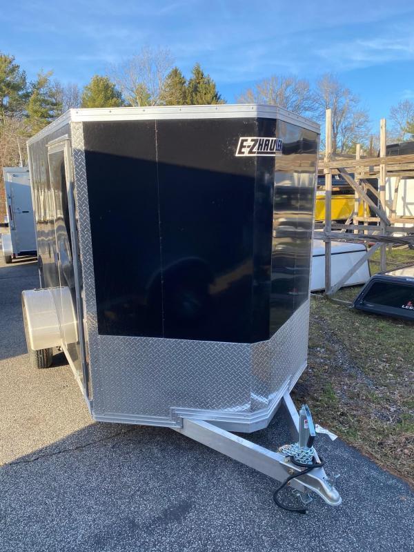 2022 EZ HAULER 6X10 Enclosed Cargo Trailer - BLACK - Ramp Door 2022 EZ HAULER 6X10 Enclosed Cargo Trailer - BLACK - Ramp Door