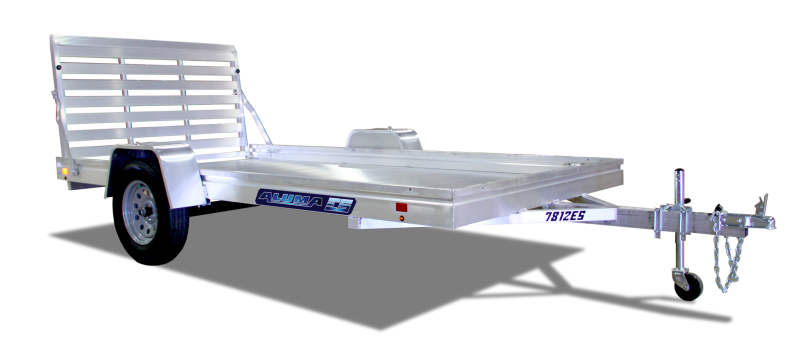 2025 ALUMA 6'6X12' HEAVY DUTY UTILITY TRAILER With Ramp