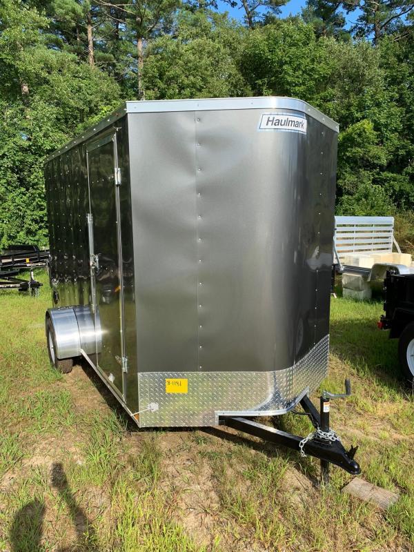 2022 Haulmark Passport 6'X12' Enclosed Trailer Charcoal w/ RAMP 2022 Haulmark Passport 6'X12' Enclosed Trailer Charcoal w/ RAMP
