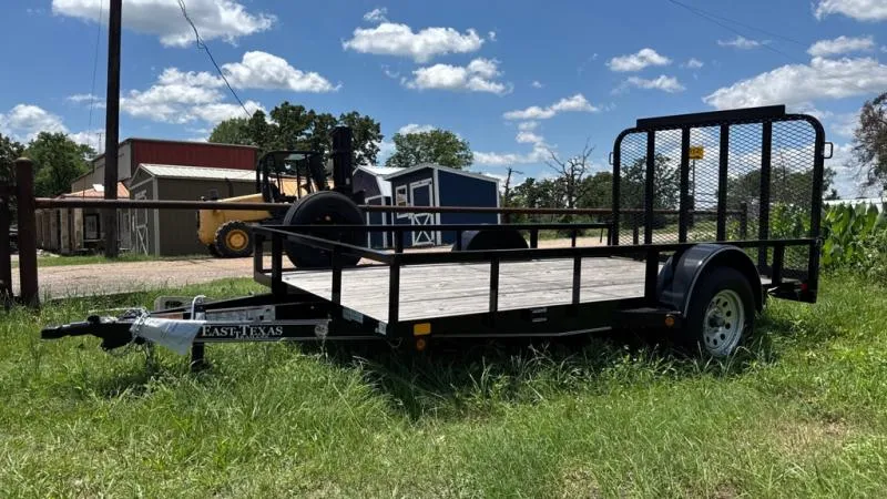2025 East Texas Utility Trailer 77x12 3,500LB Axle
