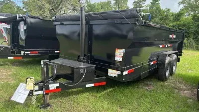 2026 Texas Pride Dump Trailer 7x16x3 8K Axles