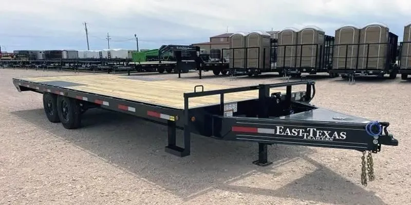 2026 East Texas HD Flatbed 102x30 16k Elec. Brake Axles