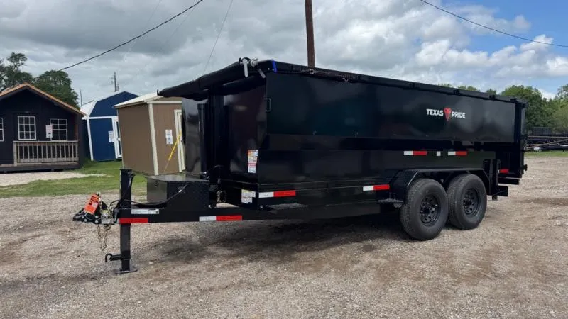 2026 Texas Pride Dump Trailer 7x16x4 8K Axles