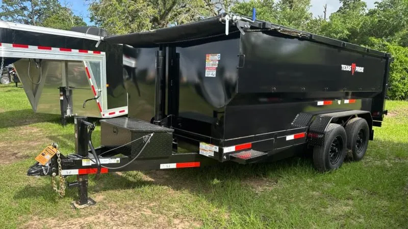 2026 Texas Pride Dump Trailer 7x14x4 7K Axles