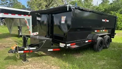 2026 Texas Pride Dump Trailer 7x14x4 7K Axles