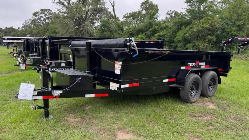 2026 Texas Pride Dump Trailer 7x14x2 7K Axles