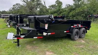 2026 Texas Pride Dump Trailer 7x14x2 7K Axles