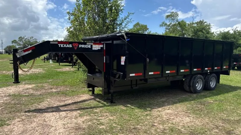 2026 Texas Pride Dump Trailer 8x20x4 12K Axles