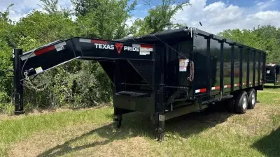 2026 Texas Pride Dump Trailer 8x20x4