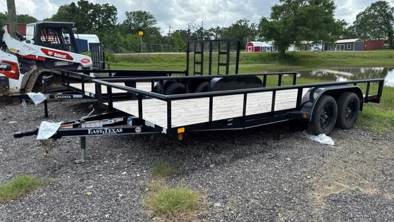 2025 East Texas Utility Trailer 83x18 3,500Lb Axles W/ Elec. Brake