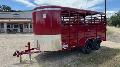 2027 East Texas Livestock Trailer 80x16 6K Axles