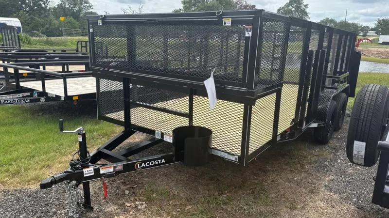 2026 LACOSTA Landscape Trailer 83X16X4 3,500LB Axles