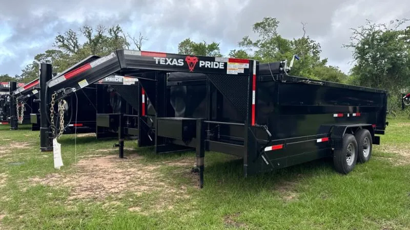 2026 Texas Pride Dump Trailer 7x16x3 7K Axles