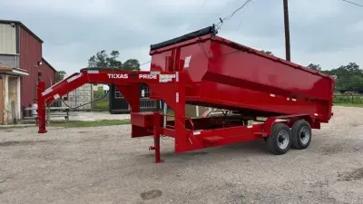 2026 Texas Pride Dump Trailer 7x16x4 9K Axles