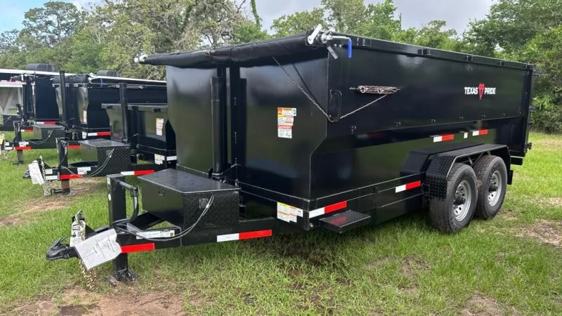 2025 Texas Pride Dump Trailer 7x14x4 8K Axles