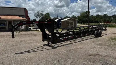 2026 J&C Hay Trailer 4X32 7K Axles
