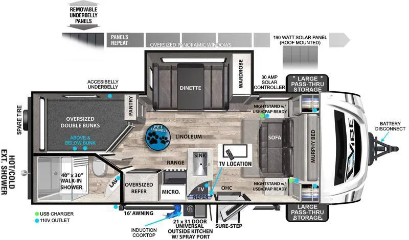 new Travel Trailers Forest River  for sale, in Pikeville, KY Thumbnail 3