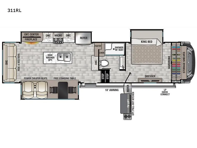 new Fifth Wheel Trailers Forest River  for sale, in Pikeville, KY Thumbnail 2