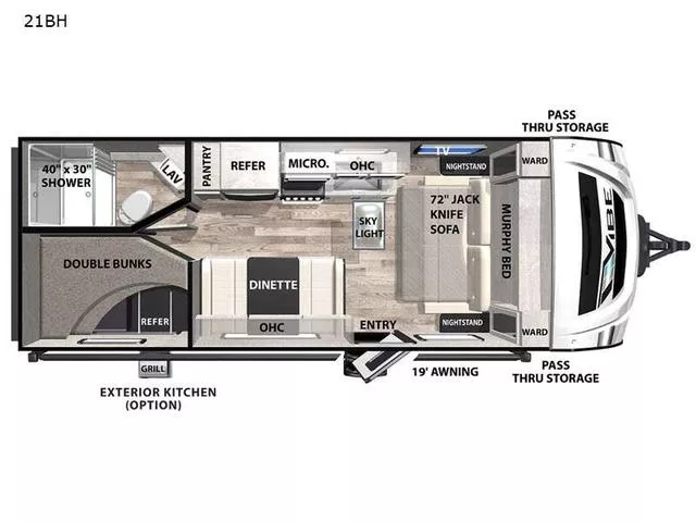 new Travel Trailers Forest River  for sale, in Pikeville, KY Thumbnail 2