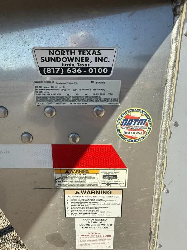 used Horse Trailers Sundowner Trailers  for sale, in Flower Mound, TX Thumbnail 17