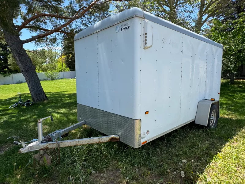 6x12 Wells Cargo. Great Cond. CASH ONLY.