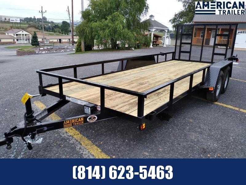 American Trailer - Economy Landscape - 18' - 7000 GVWR American Trailer - Economy Landscape - 18' - 7000 GVWR