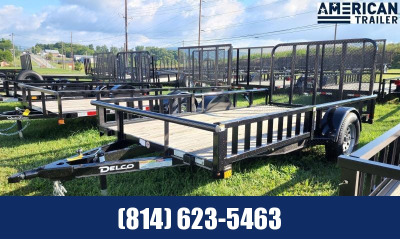 2022 Delco Trailers Utility 12'x77" - 2990 GVWR - ATV Rails 2022 Delco Trailers Utility 12'x77" - 2990 GVWR - ATV Rails