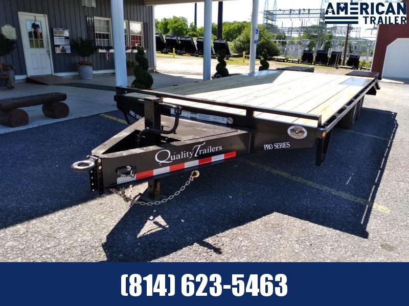 Quality Trailers Pro Grade Pintle Deckover 23' - 16,000 GVWR Quality Trailers Pro Grade Pintle Deckover 23' - 16,000 GVWR