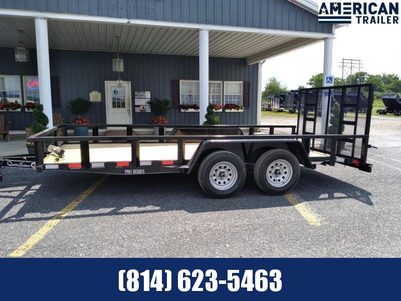 2023 American Trailer Pro-Grade Tandem Axle Landscape 18' - 7000 GVWR 2023 American Trailer Pro-Grade Tandem Axle Landscape 18' - 7000 GVWR