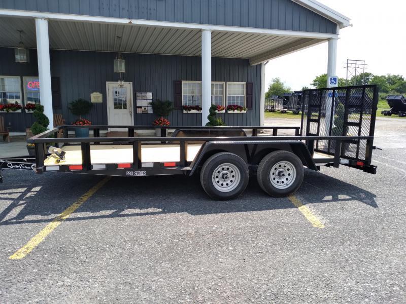 American Trailer ProGrade Tandem Axle Landscape 18' 7000 GVWR
