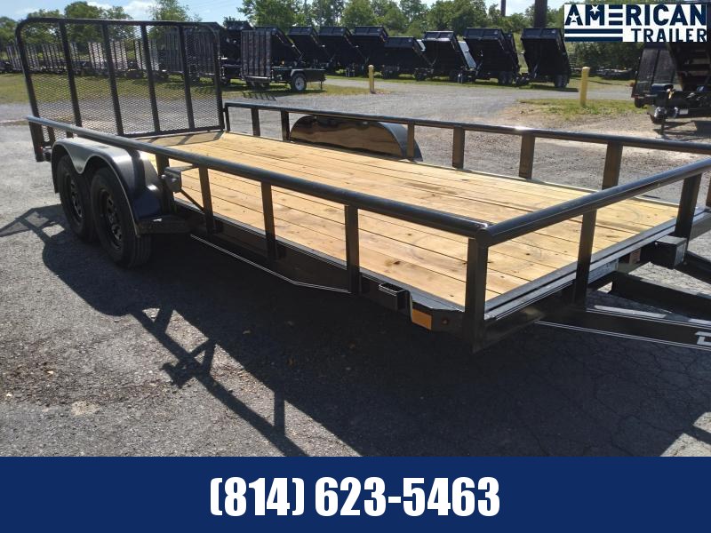 Delco Trailers Utility 83"x18' - 7000 GVWR Delco Trailers Utility 83"x18' - 7000 GVWR
