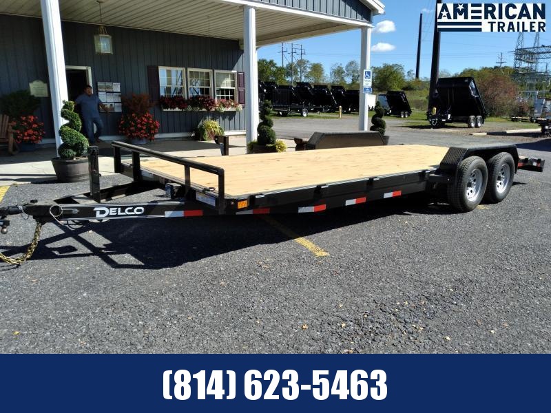 2022 Delco Trailers Car Hauler / 22' / 12000 GVWR / Removable Fenders 2022 Delco Trailers Car Hauler / 22' / 12000 GVWR / Removable Fenders
