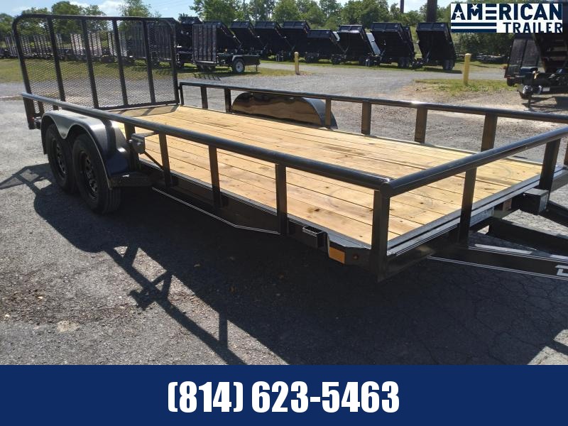 Delco Trailers Utility 83"x18' - 7000 GVWR Delco Trailers Utility 83"x18' - 7000 GVWR