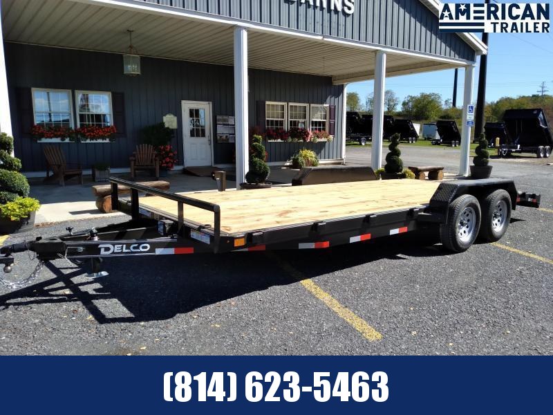 2022 Delco Trailers Car Hauler / 20'x83" / 7000 GVWR / Removable Fenders 2022 Delco Trailers Car Hauler / 20'x83" / 7000 GVWR / Removable Fenders