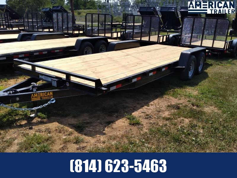 American Trailer General Duty Wood Deck SidexSide 22' - 9990 GVWR American Trailer General Duty Wood Deck SidexSide 22' - 9990 GVWR