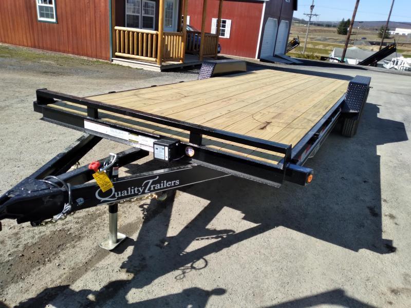 2021 Quality Trailers Side x Side Hauler ATV Trailer 24' - 9990 GVWR 2021 Quality Trailers Side x Side Hauler ATV Trailer 24' - 9990 GVWR