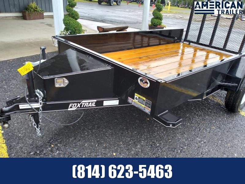 2021 Fox Trail Utility Trailer Solid Side / 2990 GVWR / 77'X12' / 5' Mesh Gate 2021 Fox Trail Utility Trailer Solid Side / 2990 GVWR / 77'X12' / 5' Mesh Gate